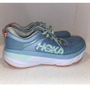 Hoka One One Running Shoes Bondi 7 Women's Size 9.5 Blue